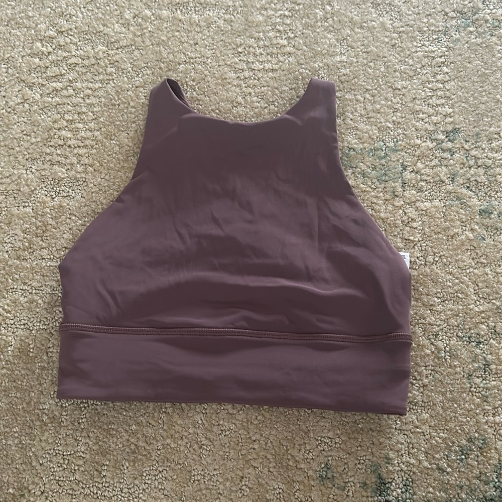 NWOT Lululemon long lined bra